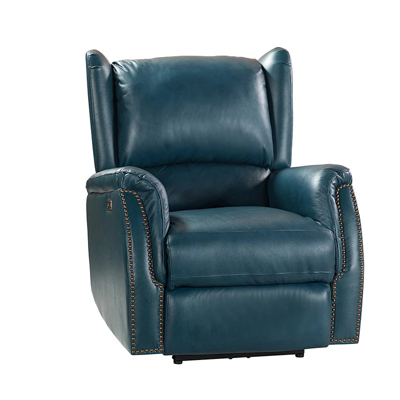 Flora Genuine Leather Power Recliner