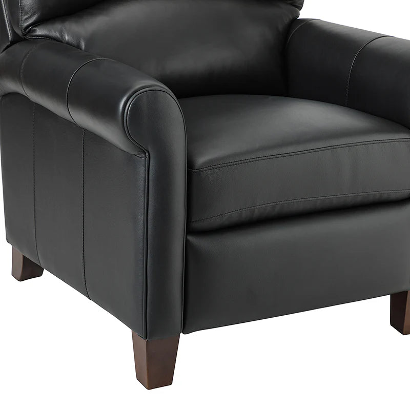 Eliana 33.07 Wide Genuine Leather Manual Recliner