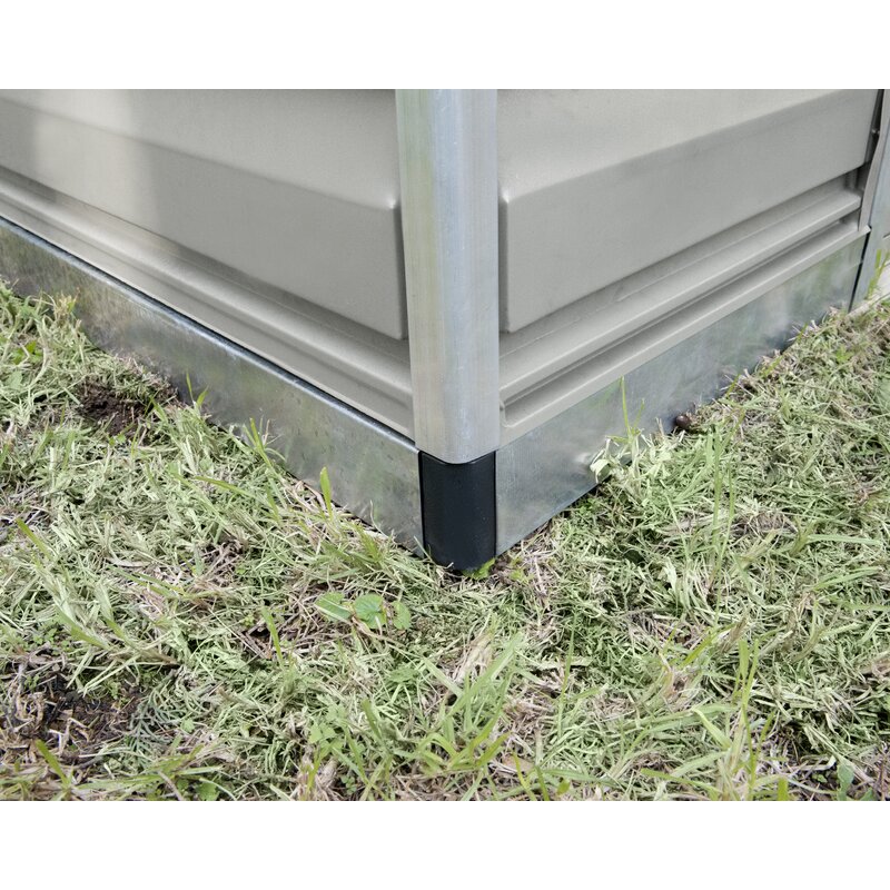 SkyLight? 7 ft. 5 in. W x 17 ft. 3 in. D Plastic Storage Shed