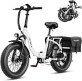 2.0 Electric Fat-Tire E-Bike ¨C 1400W Peak Motor. 45 km/h Top Speed. 20¡Á4¡å All-Terrain Tires. Folding Step-Through Frame