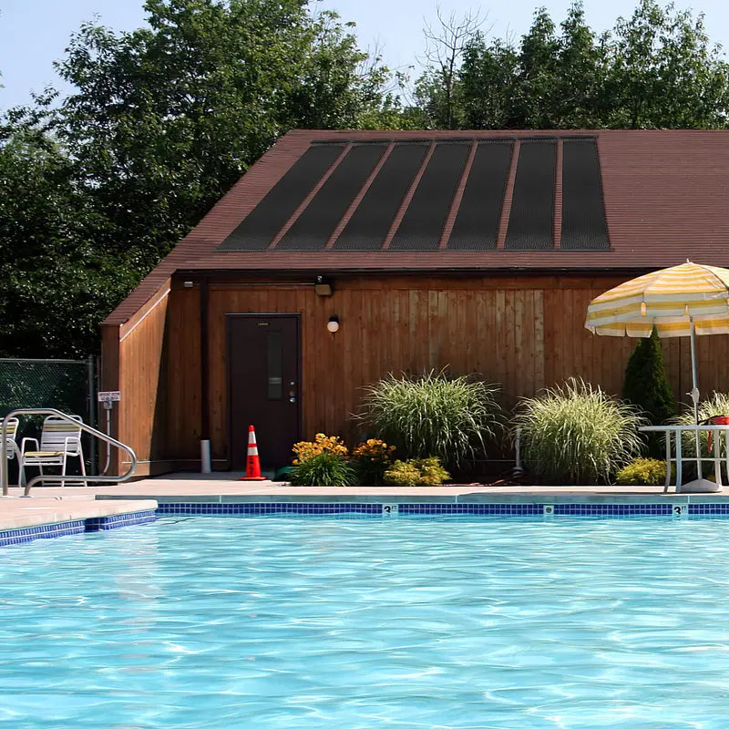 2.5¡ä x 10¡ä Energy-Efficient Solar Pool Heater for Residential Pools