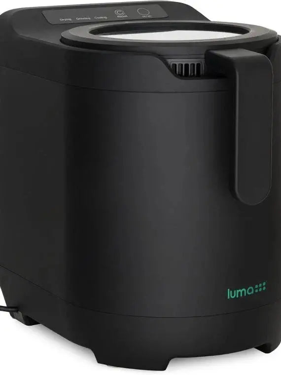 2.5L Electric Kitchen Composter ¨C Odorless Countertop Food Waste Processor with Clear Lid