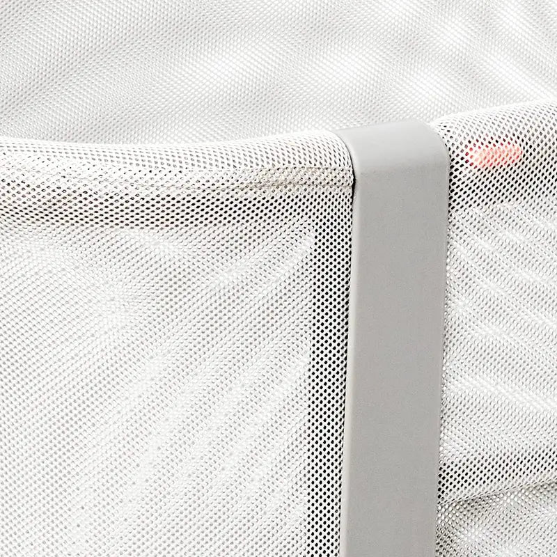 2-in-1 Bedside Bassinet &amp; Sleeper ¨C Cozy. Adjustable Infant Bassinet with Bedside Mode. Grey Fabric