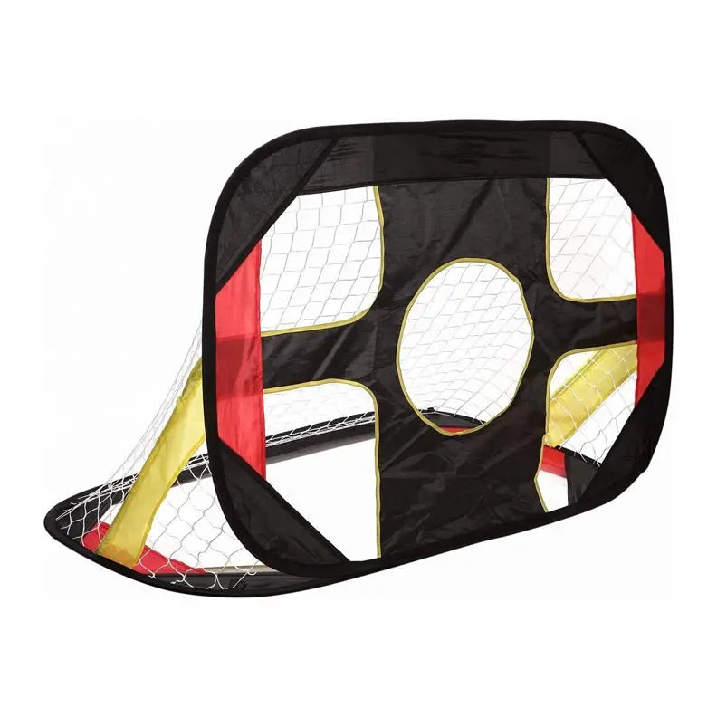2-in-1 Pop-Up Soccer &amp; Football Goal Net with Carry Bag for Kids