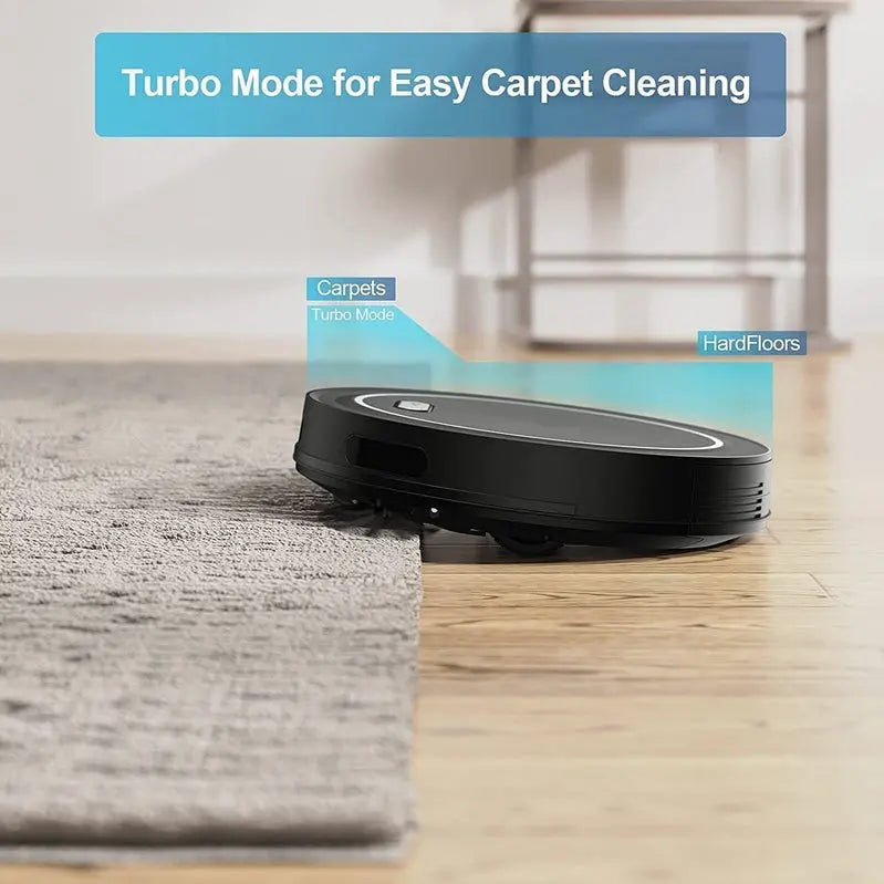 2-in-1 Robot Vacuum &amp; Mop: 2500Pa Suction. Smart Navigation &amp; Auto-Mopping