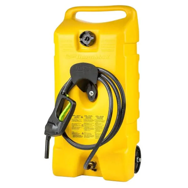 2-Pack 14-Gallon Diesel Fuel Container with Pump ¨C Yellow. Portable Tanks