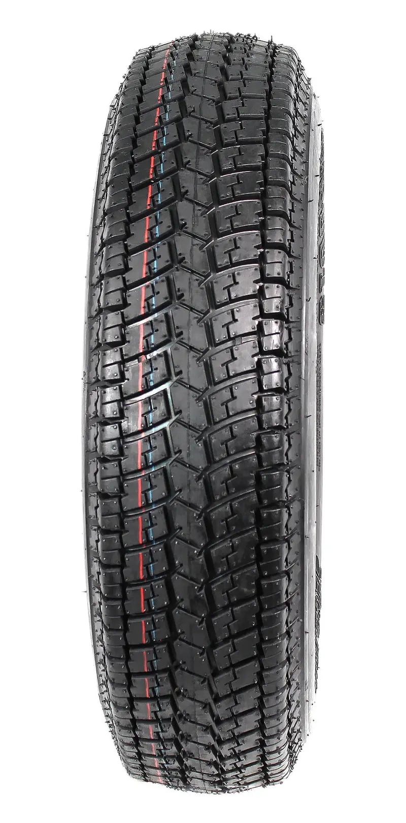 2-Pack ST175/80D13 Trailer Tires on White Spoke Rims ¨C Load Range C. 5-Lug Mounting