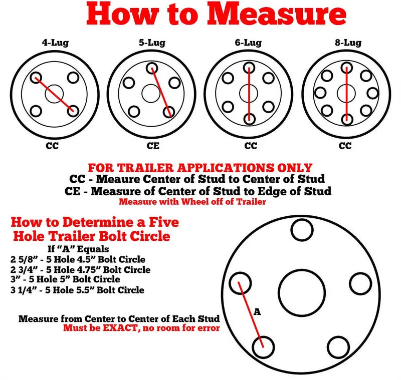 2-Pack Trailer Tire On Rim ST205/75D15 205/75 15 in. LRC 5 Hole Galvanized Wheel