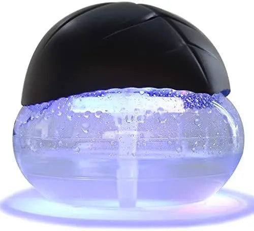 2-Pack Water-Based Air Purifier with LED Mood Light for Home &amp; Office