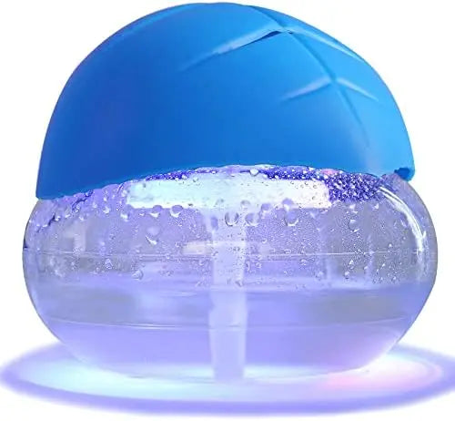 2-Pack Water-Based Air Purifier with LED Mood Light for Home &amp; Office