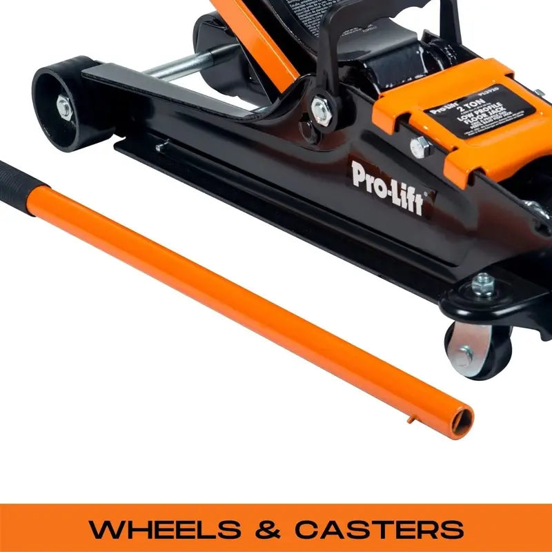 2-Ton Hydraulic Trolley Floor Jack ¨C 4.000-Pound Lifting Capacity. Stable Car Lift for Garages and Driveways