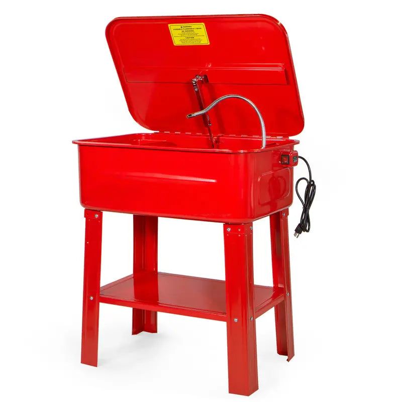 20-Gallon Industrial Parts Cleaner ¨C General Purpose Solvent System with Pump
