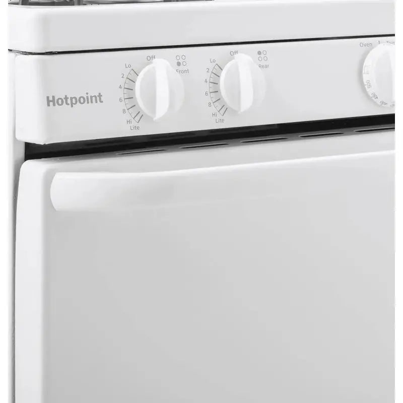 20-Inch 4-Burner Free-Standing Electric Range ¨C White Finish Cooktop and Oven Combo for Compact Kitchens