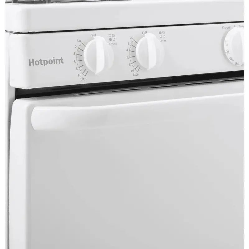 20-Inch 4-Burner Freestanding Electric Range ¨C White Countertop Oven &amp; Cooktop Combo