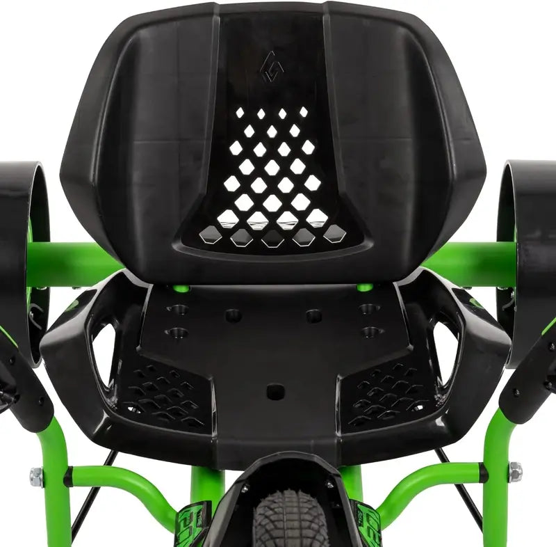 20-Inch Drift Tricycle for Kids ¨C LED-Equipped. Steel-Frame Ride with Height-Adjustable Seat