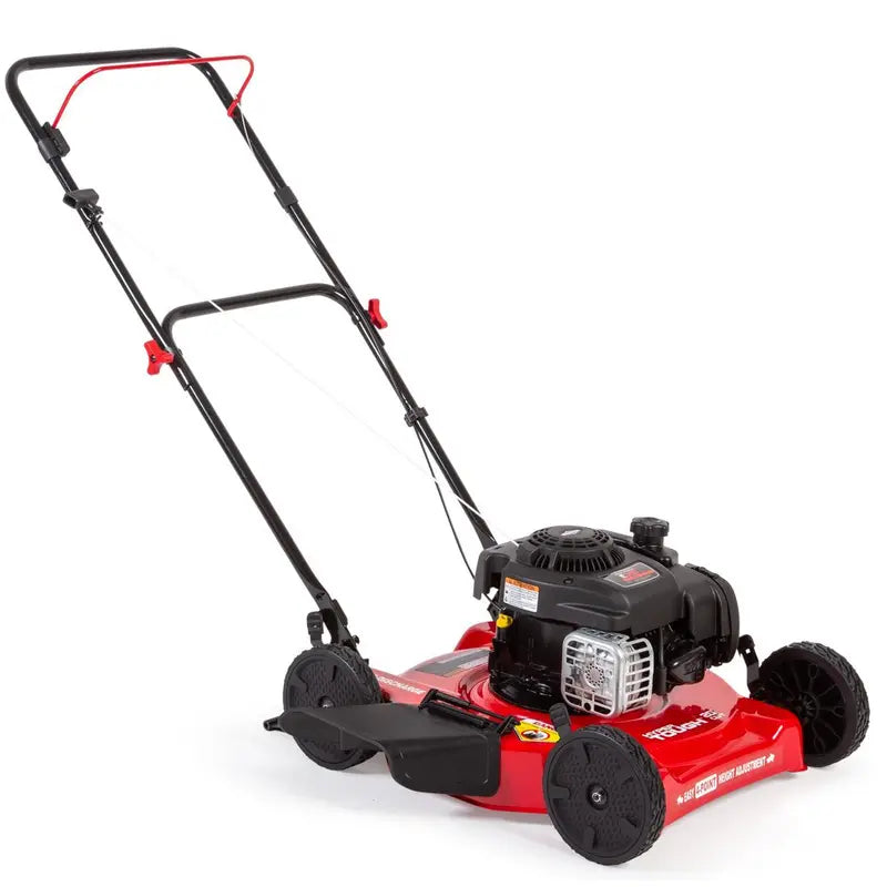 20-Inch Gas Push Lawn Mower Featuring Briggs &amp; Stratton 125cc Engine