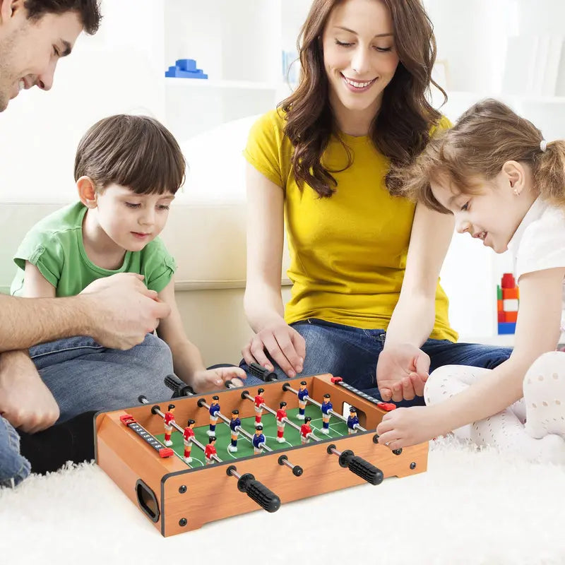 20-Inch Portable Foosball Table for Kids ¨C Mini Soccer Game with Score Trackers