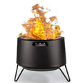 20-Inch Smokeless Wood Fire Pit ¨C Stylish. Efficient Outdoor Social Fire Feature