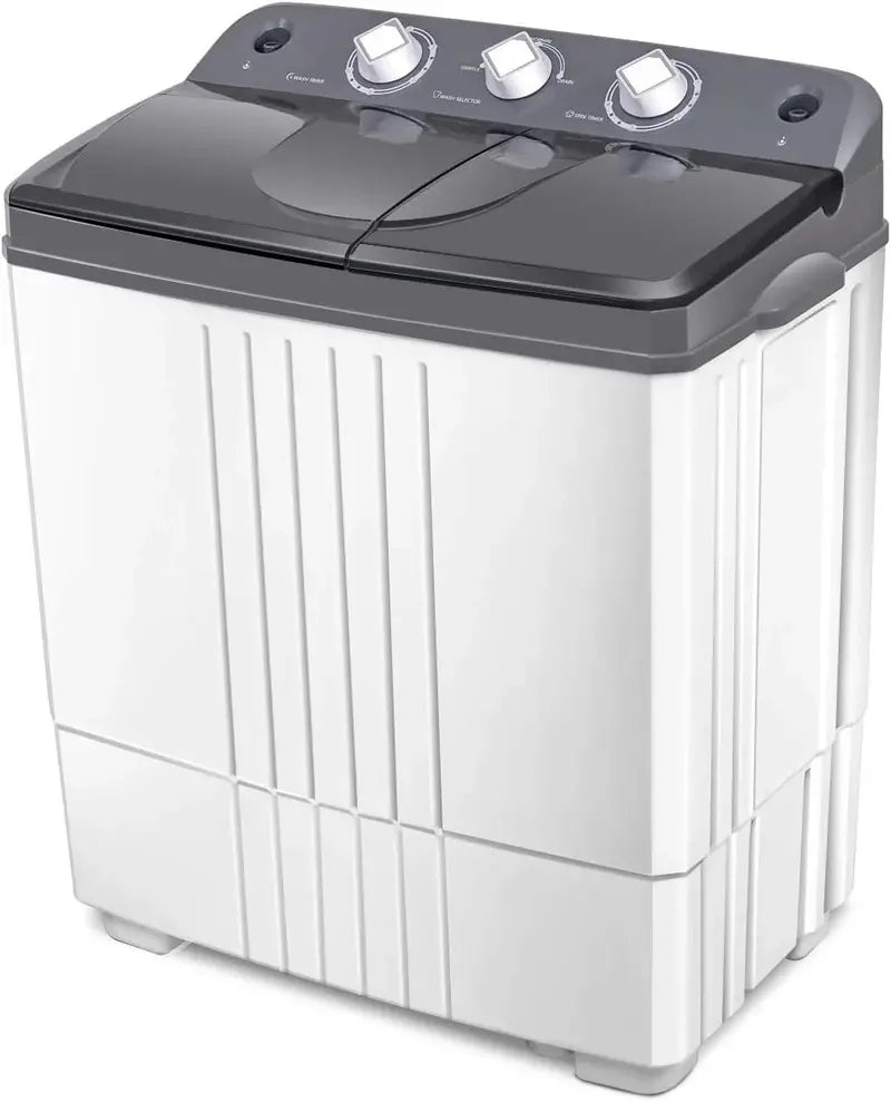 20-Lb Dual-Function Portable Washer &amp; Spin Dryer ¨C Space-Saving Laundry Unit for RVs. Dorms. and Apartments