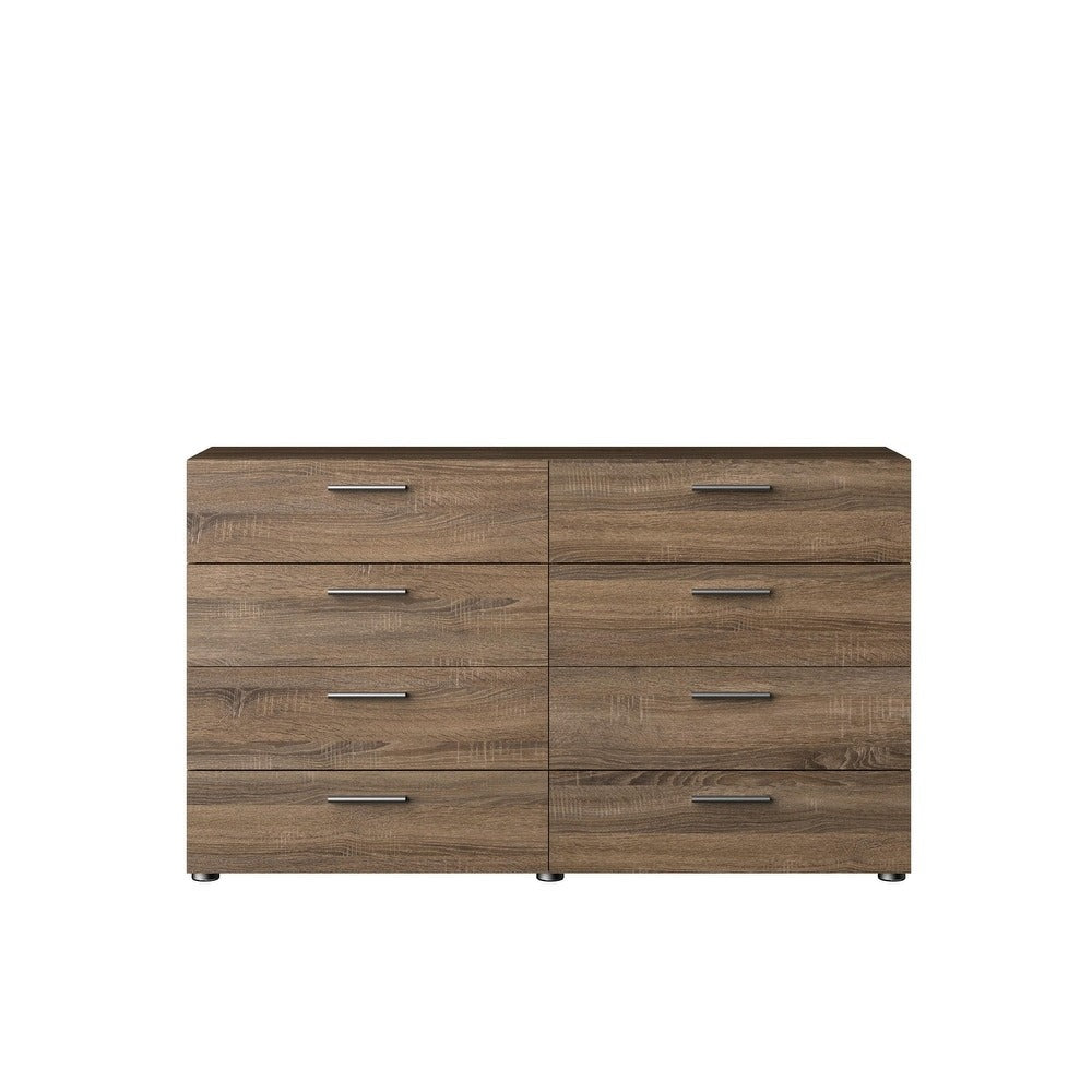 Porch & Den Angus Space-saving 8-Drawer Double Dresser