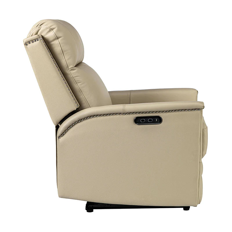 Ottfried Genuine Leather Power Recliner