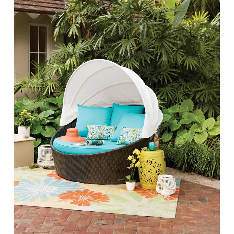 Modway Siesta Canopy Outdoor Patio Daybed