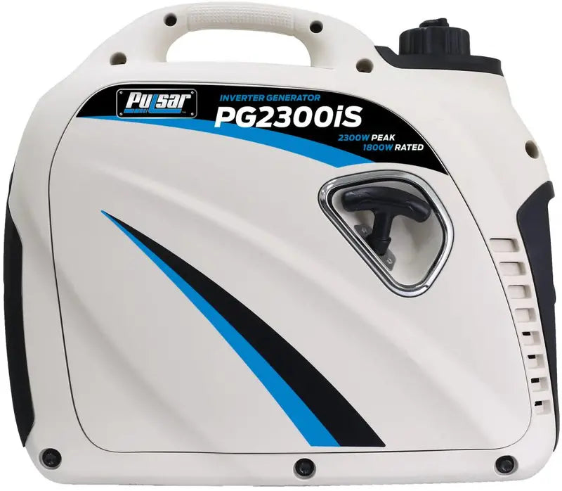 2.300-Watt/1.800-Watt Gasoline Powered Recoil Start Inverter Generator with CARB Compliant 80CC Ducar Engine