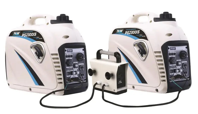 2.300-Watt/1.800-Watt Gasoline Powered Recoil Start Inverter Generator with CARB Compliant 80CC Ducar Engine