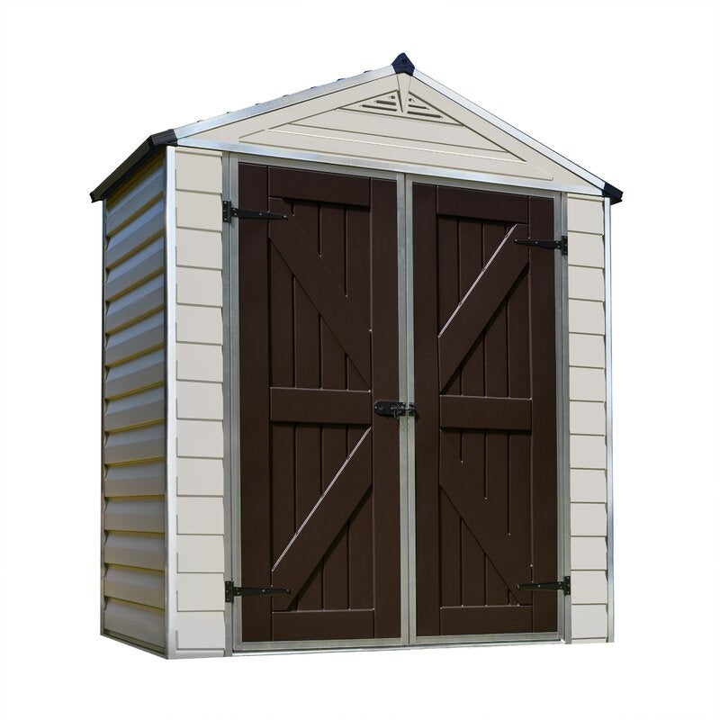 SkyLight 6 ft. W x 3.5 ft. D Plastic Storage Shed