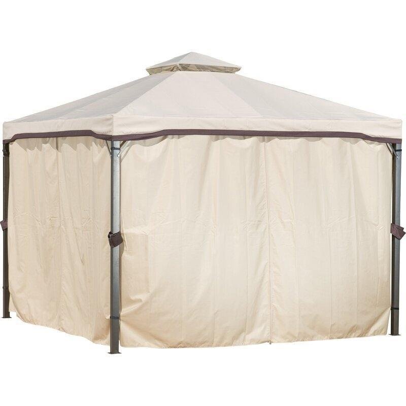 Franz 9.83 Ft. W X 9.83 Ft. D Metal Patio Gazebo