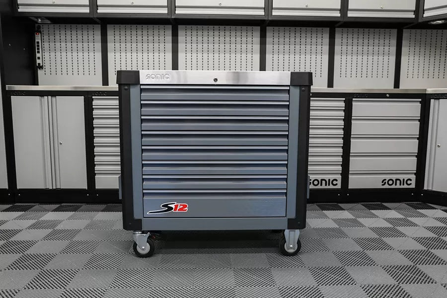 🔥Last Day Limited To 96 Units Only €79.99🔥Factory Clearance Mobile Roller Cab With 13 DRAWERS