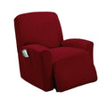 1 Piece Stretch Recliner Slipcover Stretch Fit Lazy Boy Recliner Cover - Burgundy