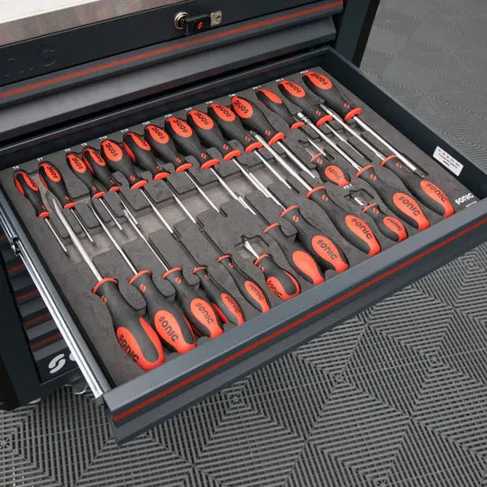 🔥Last Day Limited To 96 Units Only €79.99🔥Factory Clearance Mobile Roller Cab With 13 DRAWERS