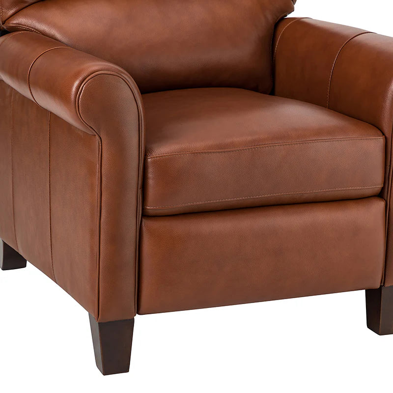 Eliana 33.07 Wide Genuine Leather Manual Recliner