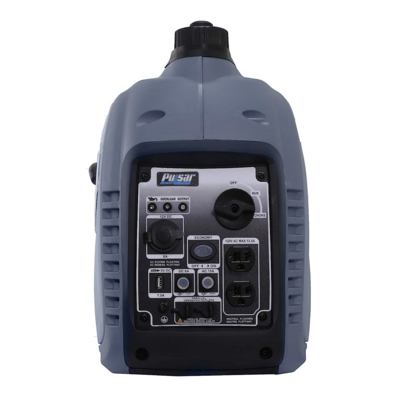 Pulsar 2.300W Portable Gas-Powered Quiet Inverter Generator With USB Outlet & Parallel Capability. Carb Compliant. G2319N