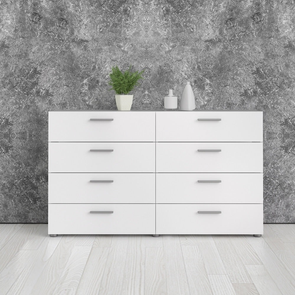 Porch & Den Angus Space-saving 8-Drawer Double Dresser