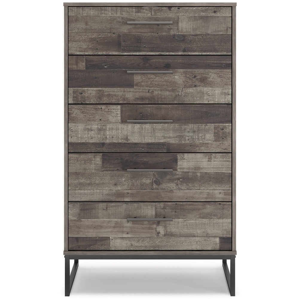 Signature Design by Ashley Neilsville Weathered Woodgrain Dresser