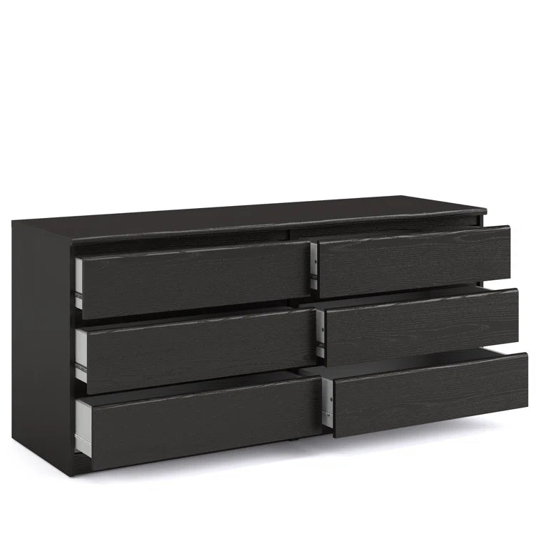 Jada 6 Drawer 60.5 W Double Dresser