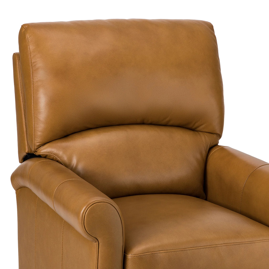 Eliana 33.07 Wide Genuine Leather Manual Recliner