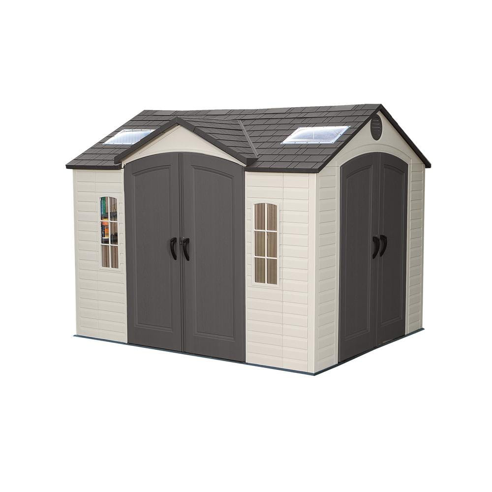 10 ft. x 8 ft. Resin Shed