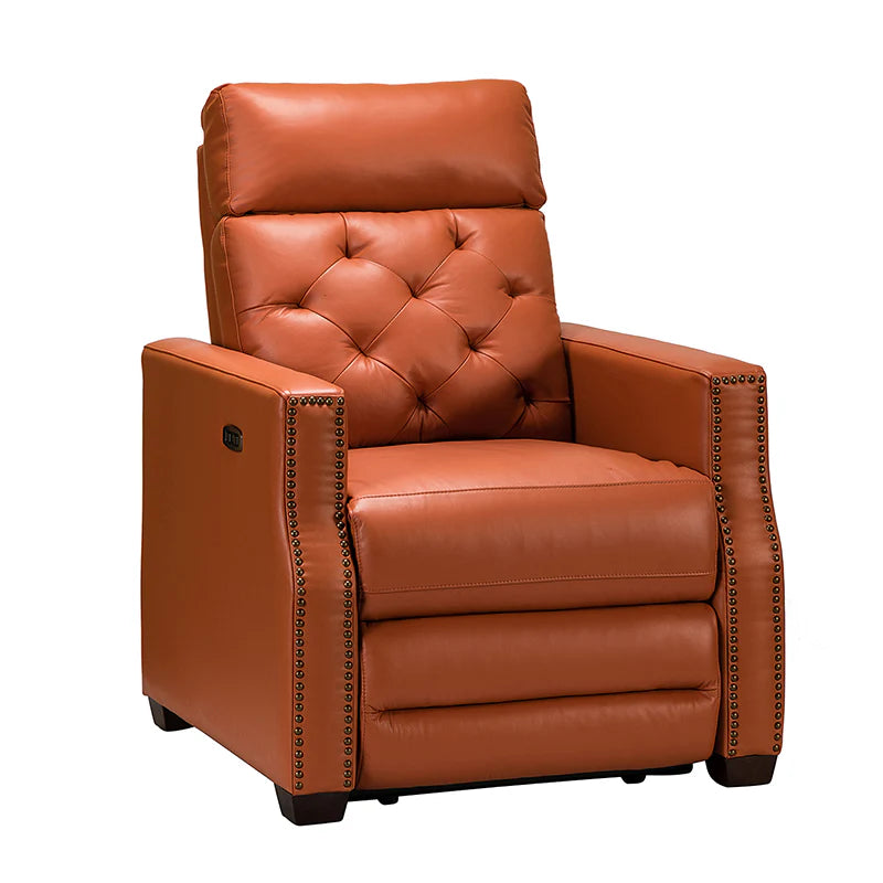 Carlota 31.5 Wide Genuine Leather Power Recliner