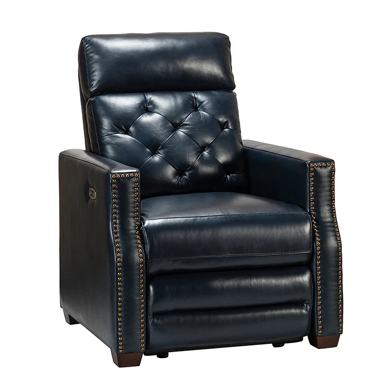 Carlota 31.5 Wide Genuine Leather Power Recliner