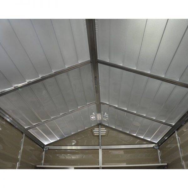 SkyLight 6 ft. W x 8 ft. D Plastic Storage Shed