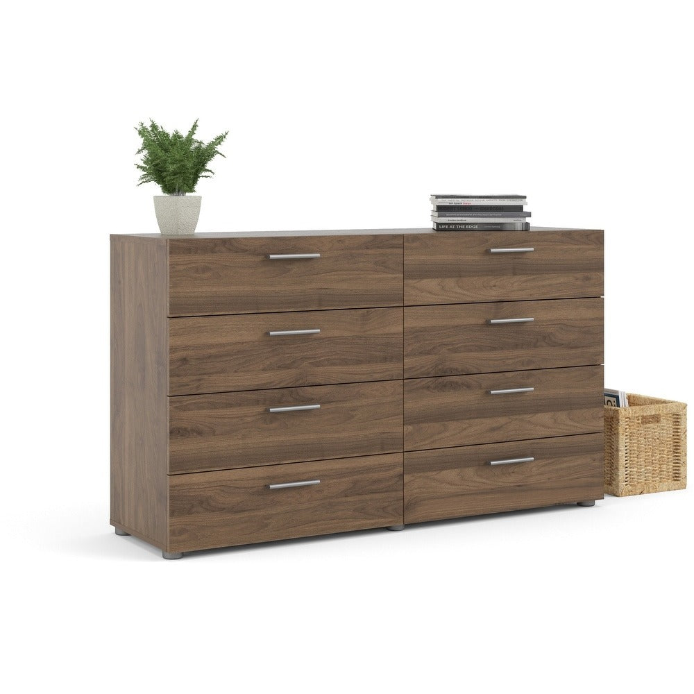 Porch & Den Angus Space-saving 8-Drawer Double Dresser