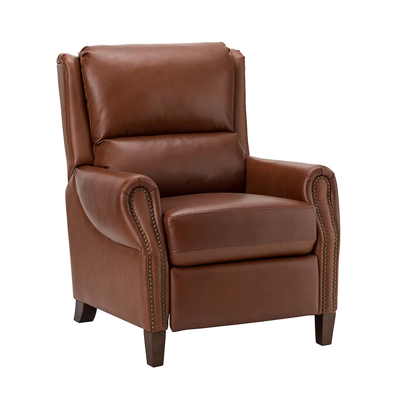 Rosaura 32.68 Wide Genuine Leather Manual Recliner
