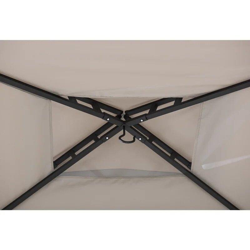 Bayamo 8 Ft. W x 5 Ft. D Steel Grill Gazebo