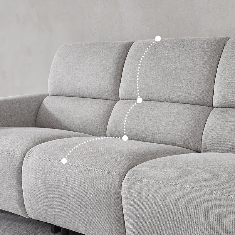 AeroStretch 3 Seater Power Zero Wall Recliner Sofa with Drop Down Table Tray