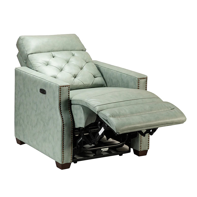 Carlota 31.5 Wide Genuine Leather Power Recliner
