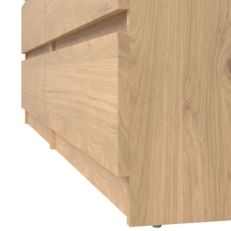 Jada 6 Drawer 60.5 W Double Dresser