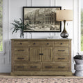 Casserly 9 Drawer 66'' W Solid Wood Combo Dresser